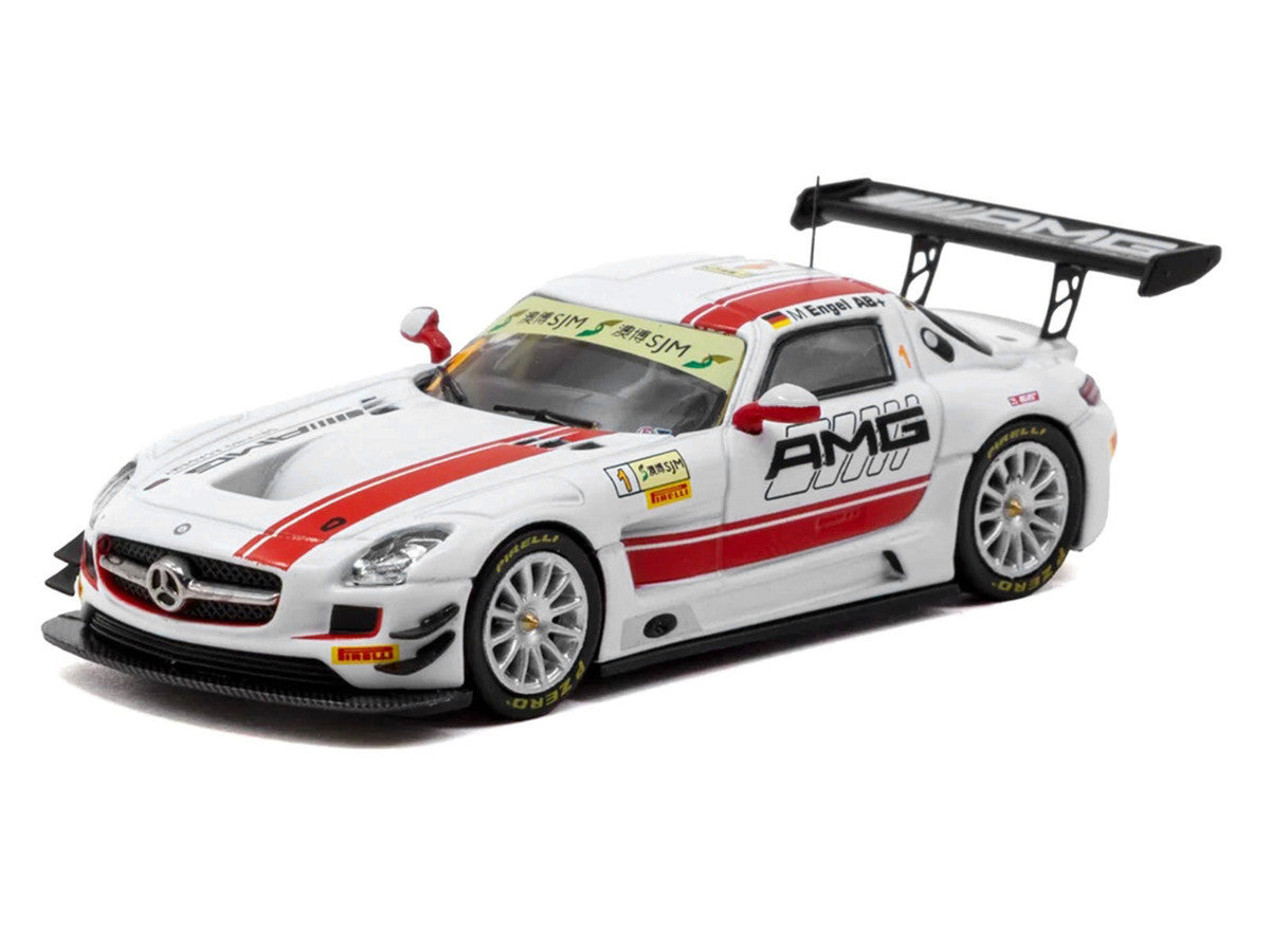 Tarmac Works 1:64 Mercedes-Benz SLS AMG GT3 #1, Macau 2015 — product image 2