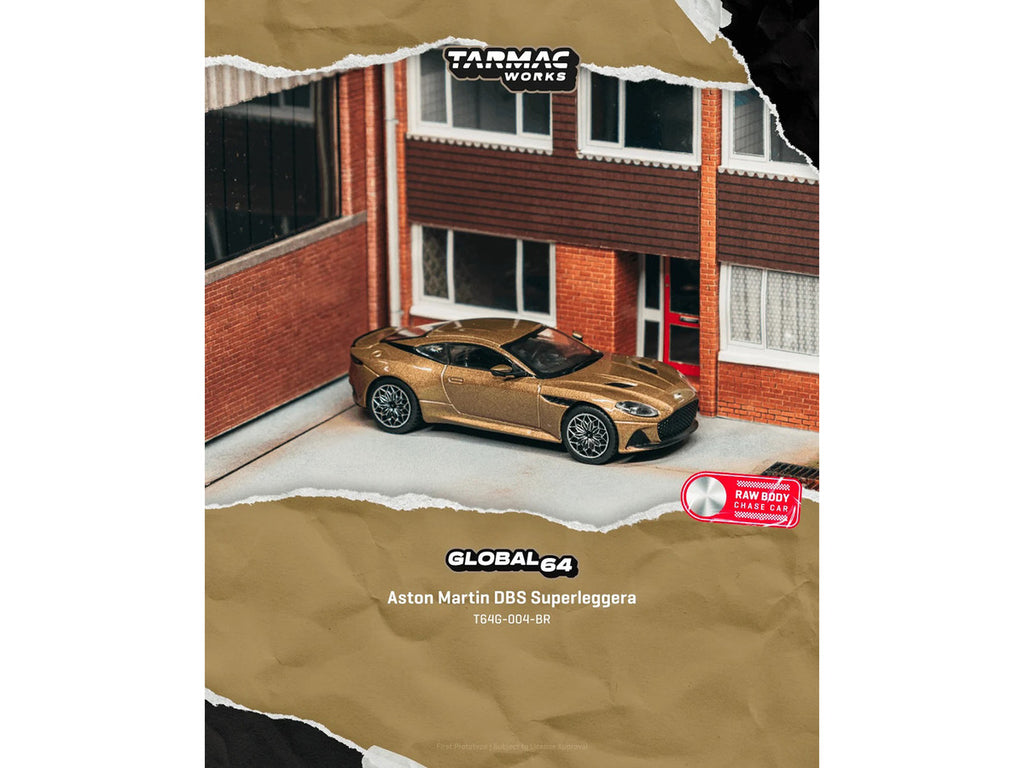 Tarmac Works 1:64 Aston Martin DBS Superleggera Brown Metallic — product image 3