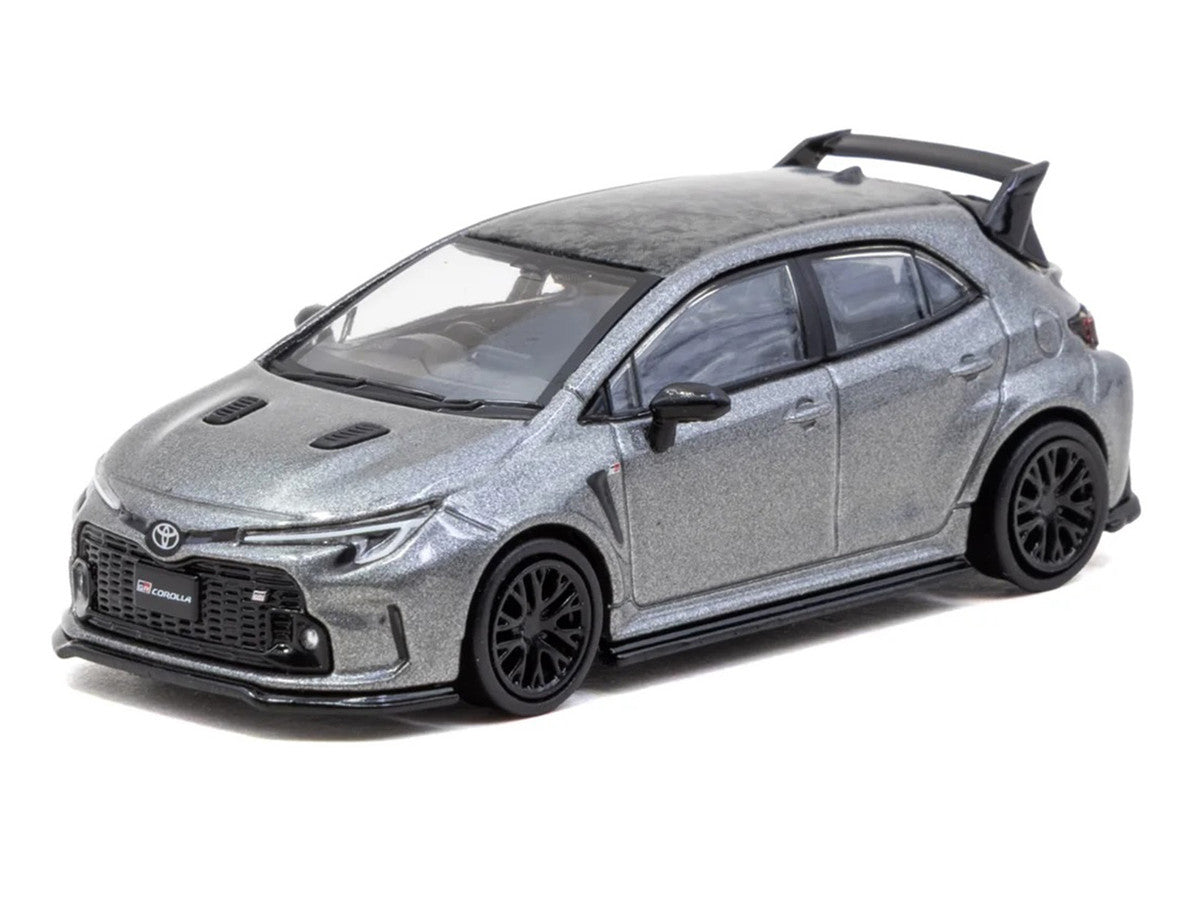 Tarmac Works 1:64 Toyota GR Corolla Gray + Oil Can Packaging — product image 2