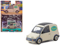 Nissan S-Cargo Van RHD (Right Hand Drive) "Presentation" Beige with Tarmac Cards "Global64" Series 1/64 Diecast Model Car by Tarmac Works-0