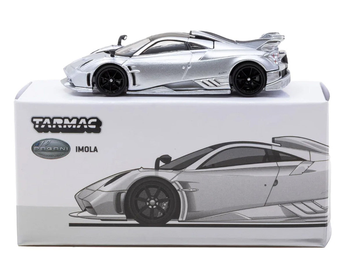 Tarmac Works 1:64 Pagani Imola Matte Silver — product image 4