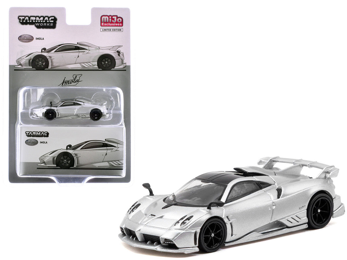 Tarmac Works 1:64 Pagani Imola Matte Silver — product image 1