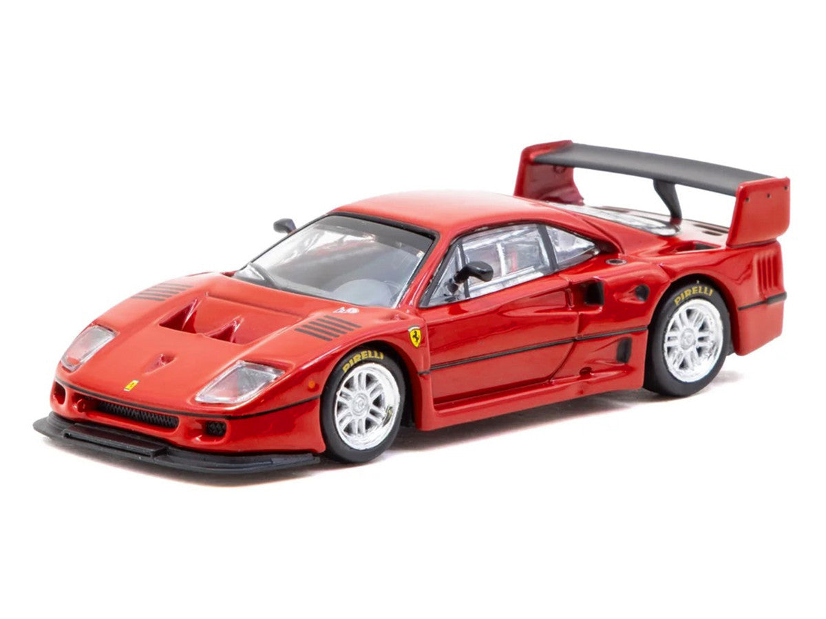 Ferrari F40 GTE Red "Road64" Series 1/64 Diecast Model Car by Tarmac Works-1