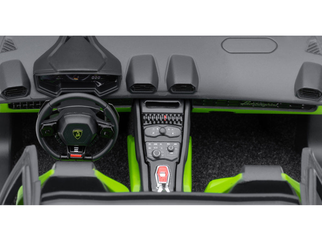 Lamborghini Huracan GT "LB-Silhouette Works" Pearl Green Metallic with Black Top 1/18 Model Car by Autoart-2