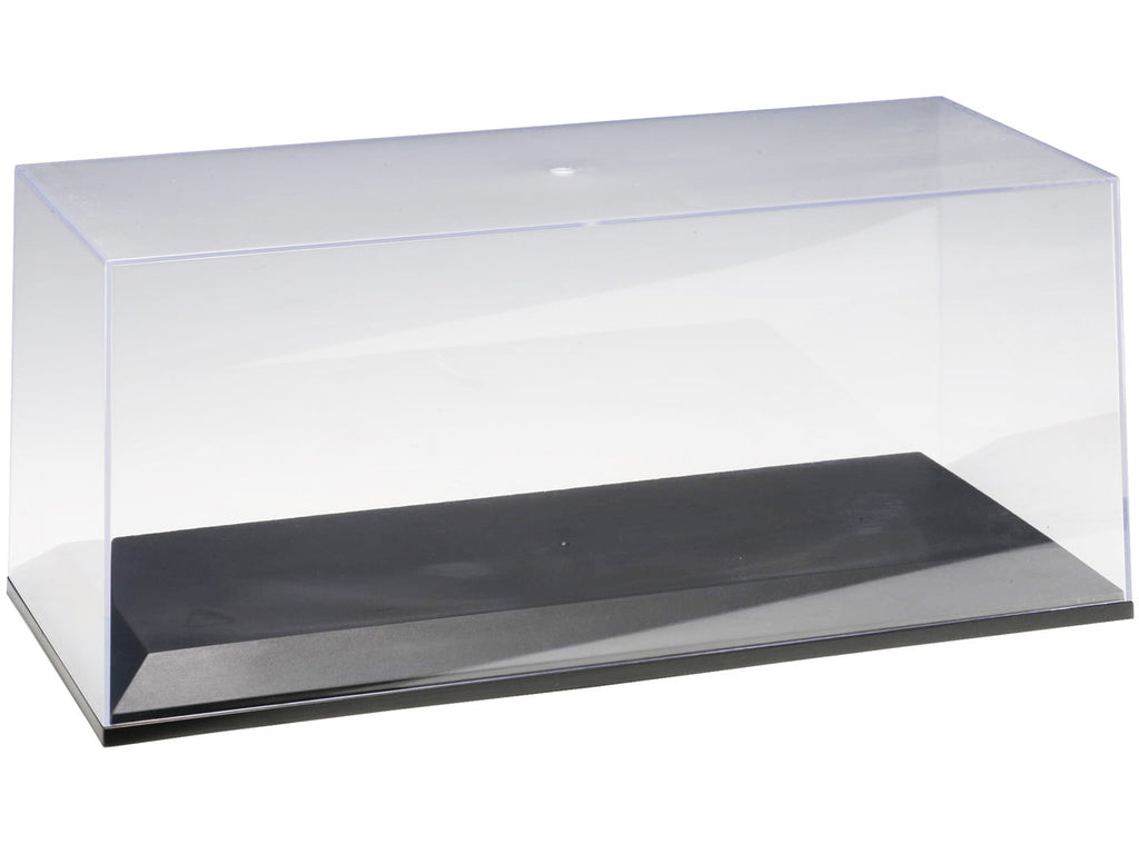 Collectible Display Show Case for 1/18-1/24 Scale Model Cars with Black Plastic Base by Autoart-1