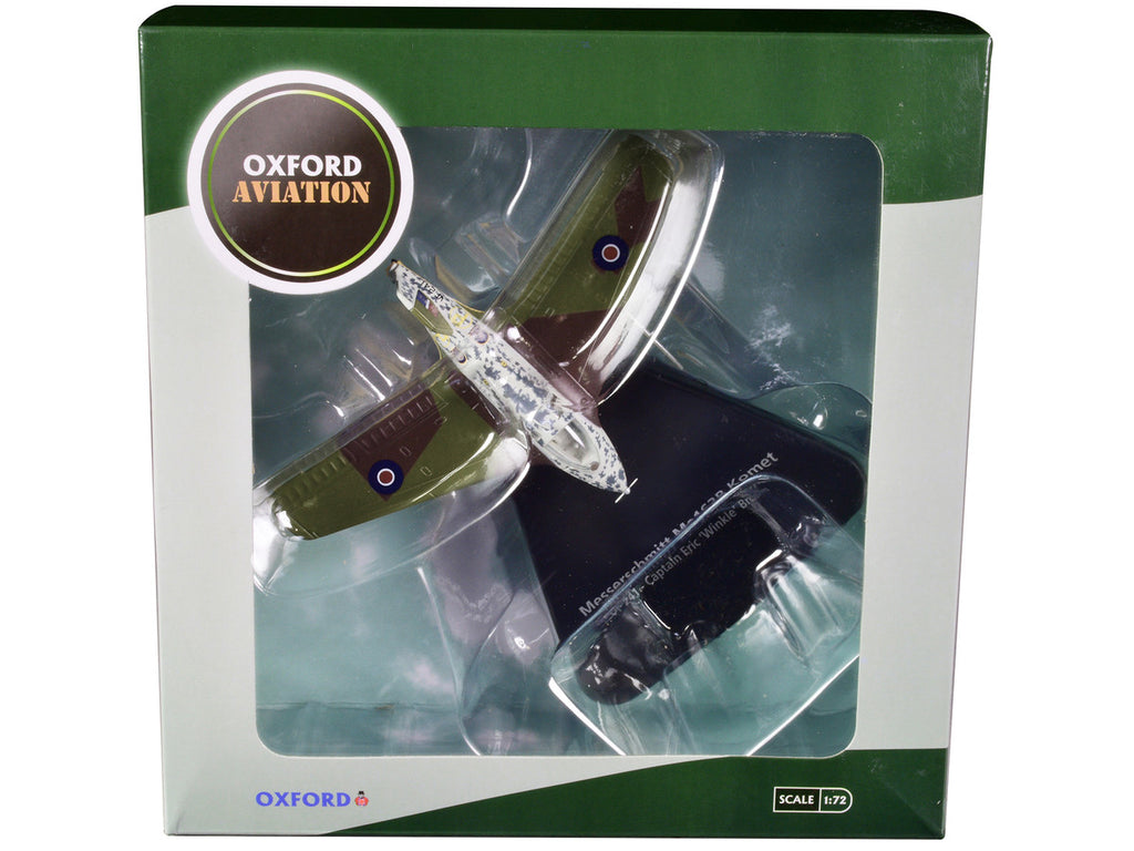 Messerschmitt Me 163B Komet Rocket Plane VF 241 Captain Eric 'Winkle' Brown "Oxford Aviation" Series 1/72 Diecast Model Airplane by Oxford Diecast-1