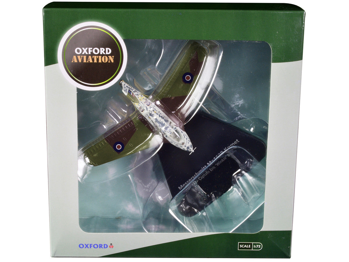 Messerschmitt Me 163B Komet Rocket Plane VF 241 Captain Eric 'Winkle' Brown "Oxford Aviation" Series 1/72 Diecast Model Airplane by Oxford Diecast-1