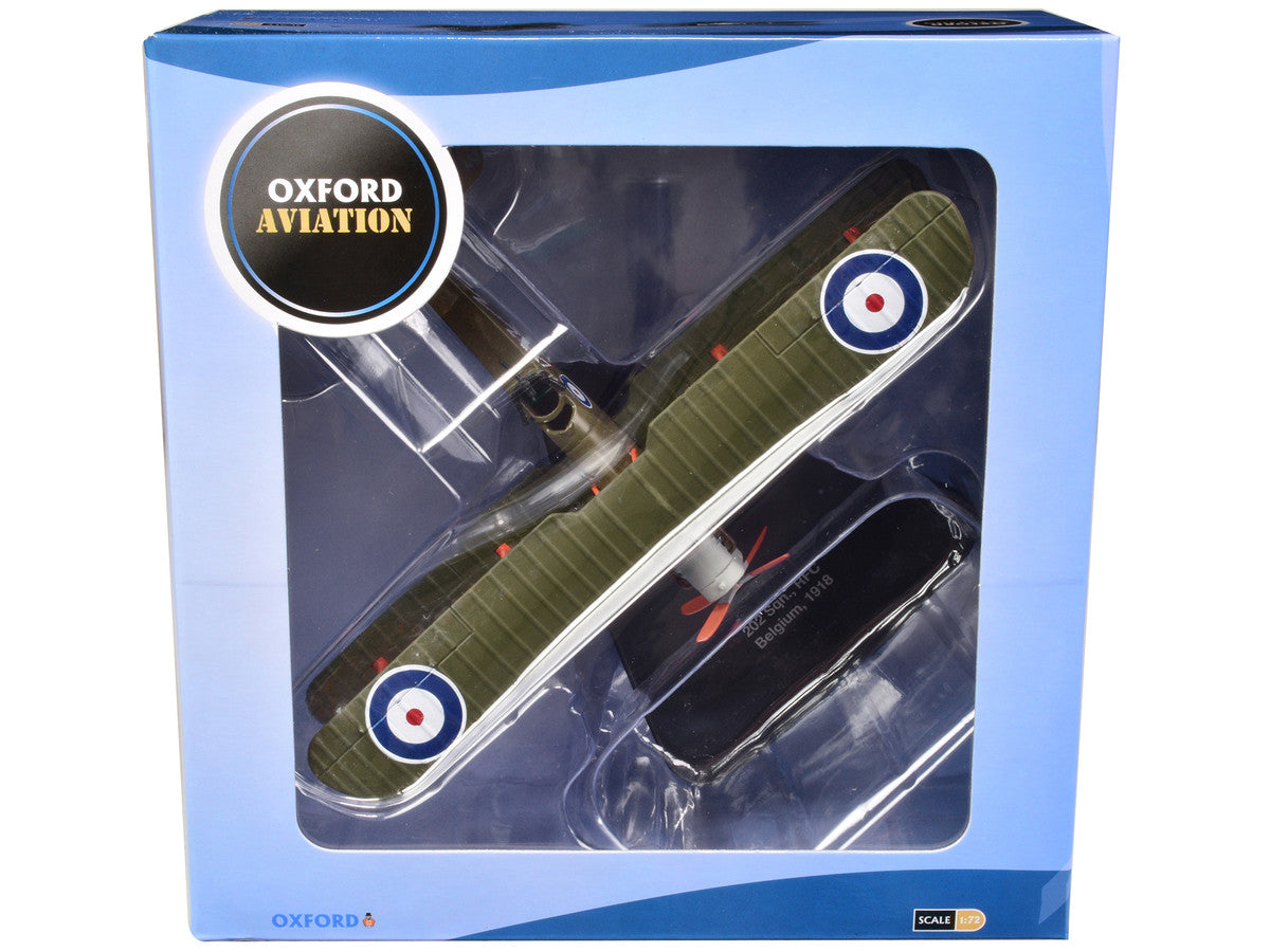 Airco DH4 Bomber Plane "202 Squadron RFC" (1918) "Oxford Aviation" Series 1/72 Diecast Model Airplane by Oxford Diecast-1