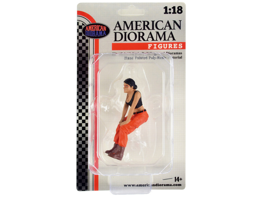 "Hip Hop Girls" Figure 4 for 1/18 Scale Models by American Diorama-2