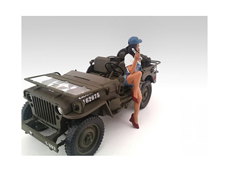 Lady Mechanic Jessie Figure for 1/18 Scale Models by American Diorama-1