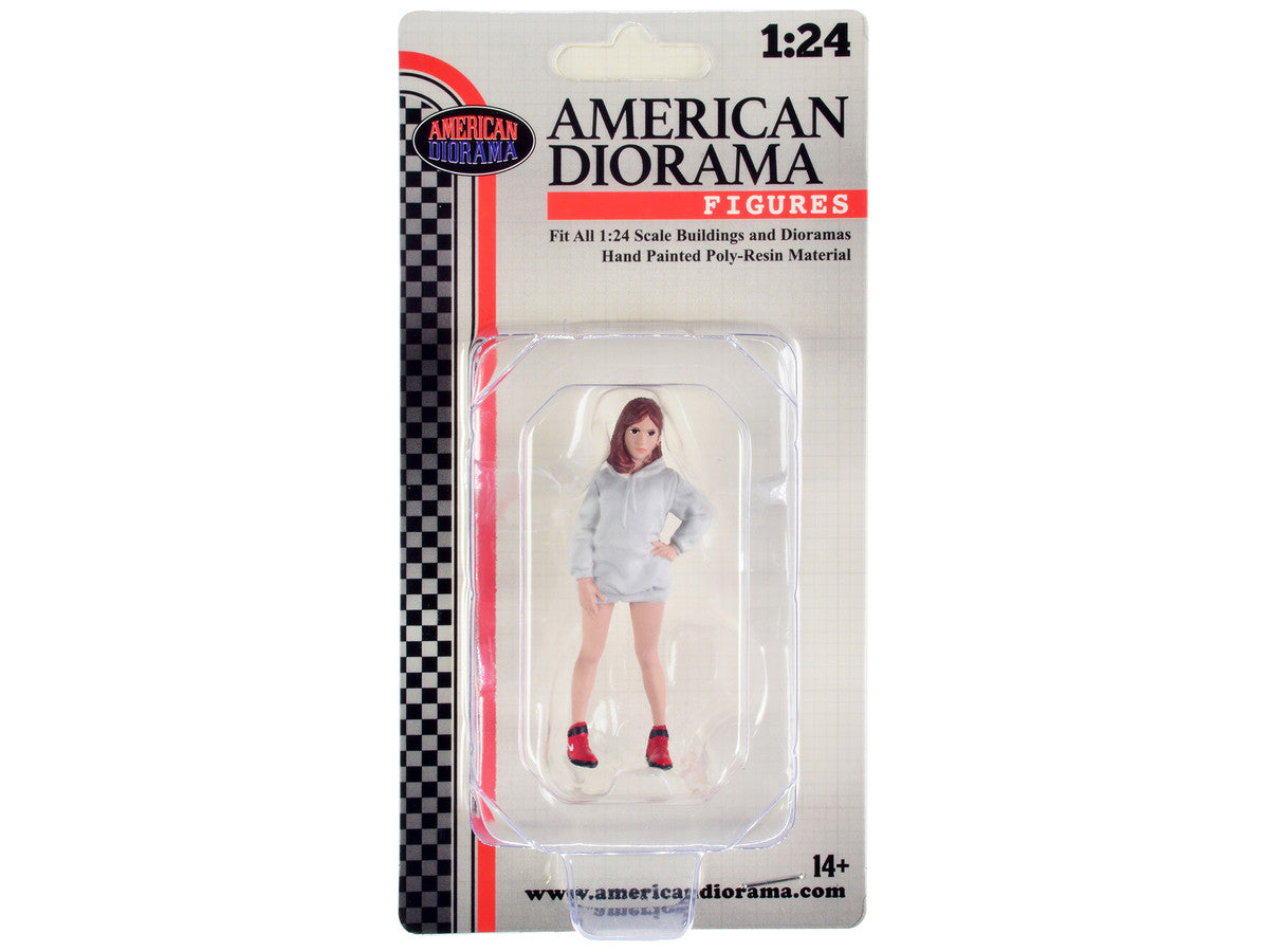 "Hip Hop Girls" Figure 2 for 1/24 Scale Models by American Diorama-2