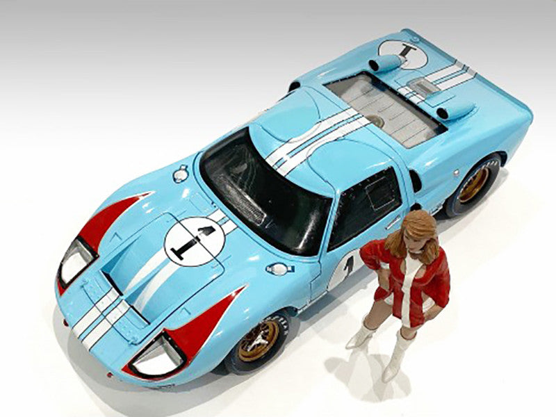 "Race Day 2" Figurine VI for 1/18 Scale Models by American Diorama-1