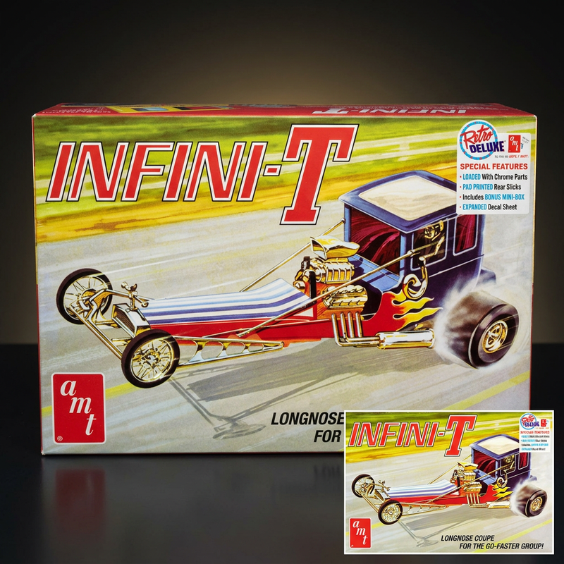 AMT 1:25 Infini-T Custom Dragster Model Kit