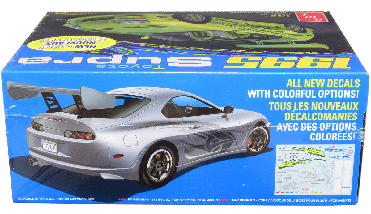 Skill 2 Model Kit 1995 Toyota Supra Convertible 1/25 Scale Model by AMT-2