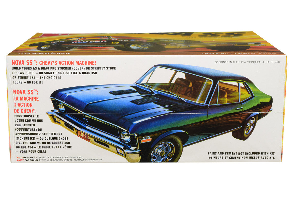 Skill 2 Model Kit 1972 Chevrolet Nova SS "Pro Stocker" 1/25 Scale Model by AMT-2