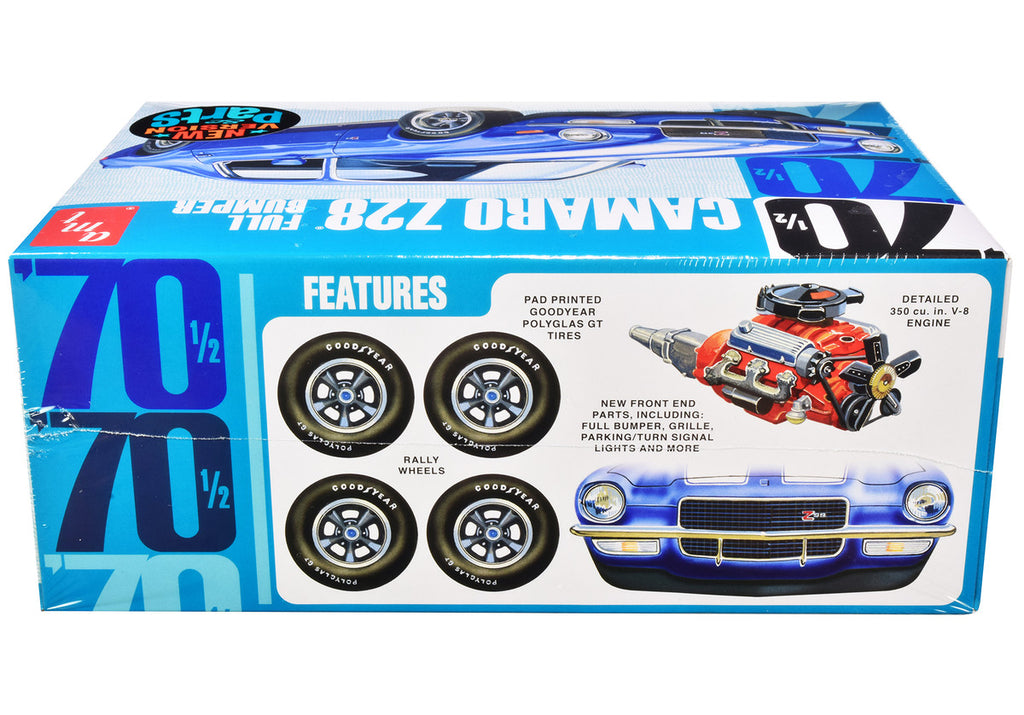 Skill 2 Model Kit 1970 1/2 Chevrolet Camaro Z28 "Full Bumper" 1/25 Scale Model by AMT-2