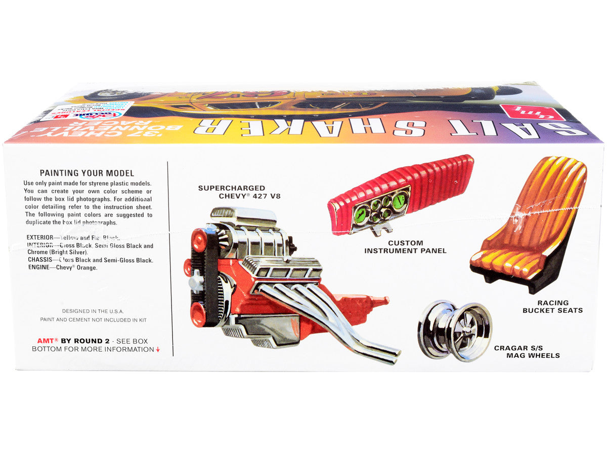Skill 2 Model Kit 1937 Chevrolet Bonneville Racer "Salt Shaker" 1/25 Scale Model by AMT-1