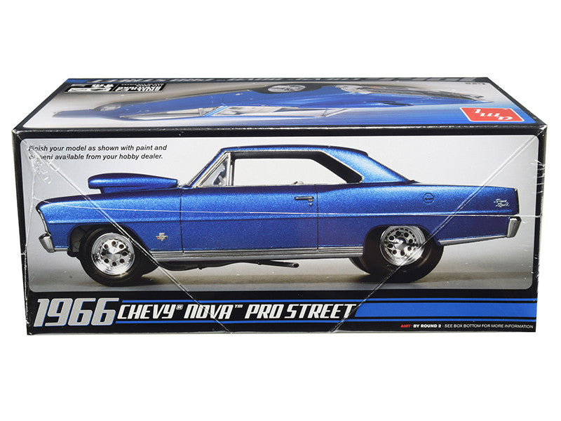Skill 2 Model Kit 1966 Chevrolet Nova Pro Street 1/25 Scale Model by AMT-1