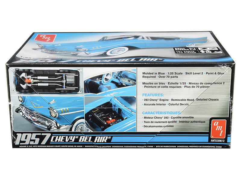 Skill 2 Model Kit 1957 Chevrolet Bel Air 1/25 Scale Model by AMT-2