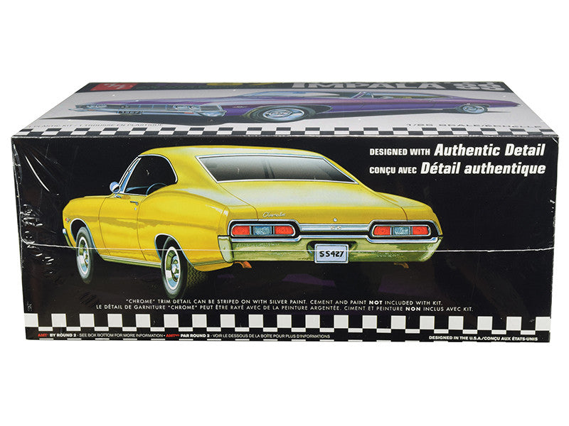 Skill 2 Model Kit 1967 Chevrolet Impala SS 1/25 Scale Model by AMT-3