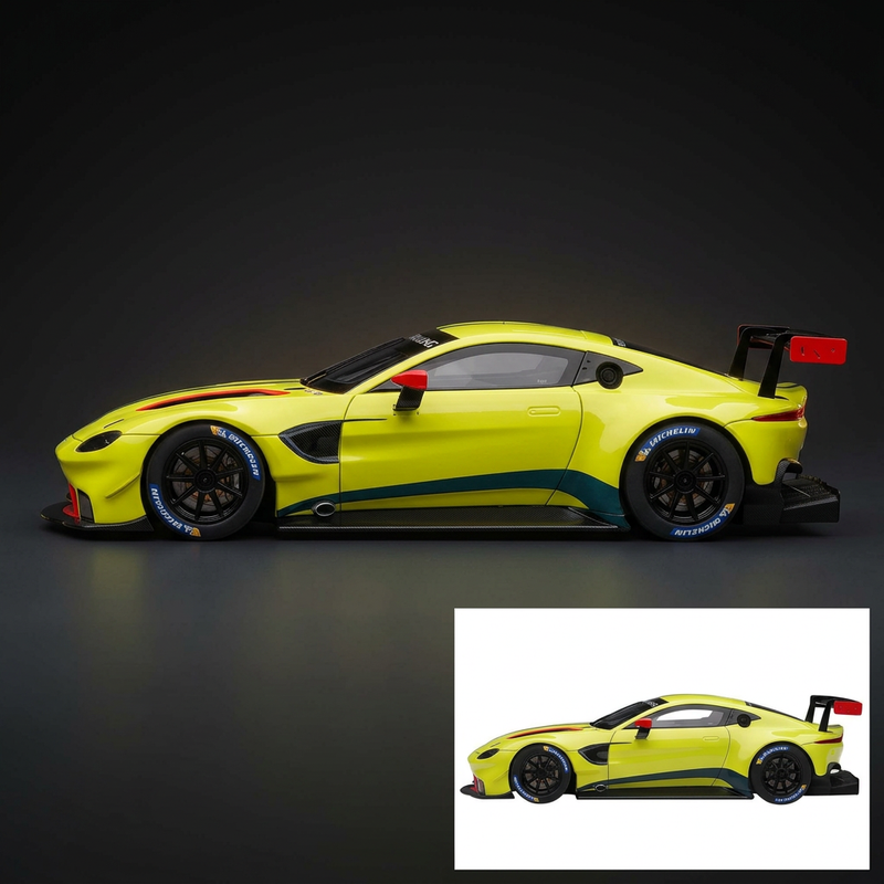 AUTOart 1:18 Aston Martin Vantage GTE, 2018 Le Mans Presentation Car