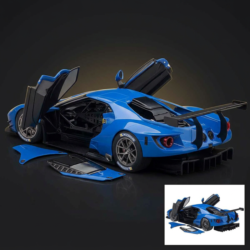 AUTOart 1:18 Ford GT Le Mans Plain Color Version Blue
