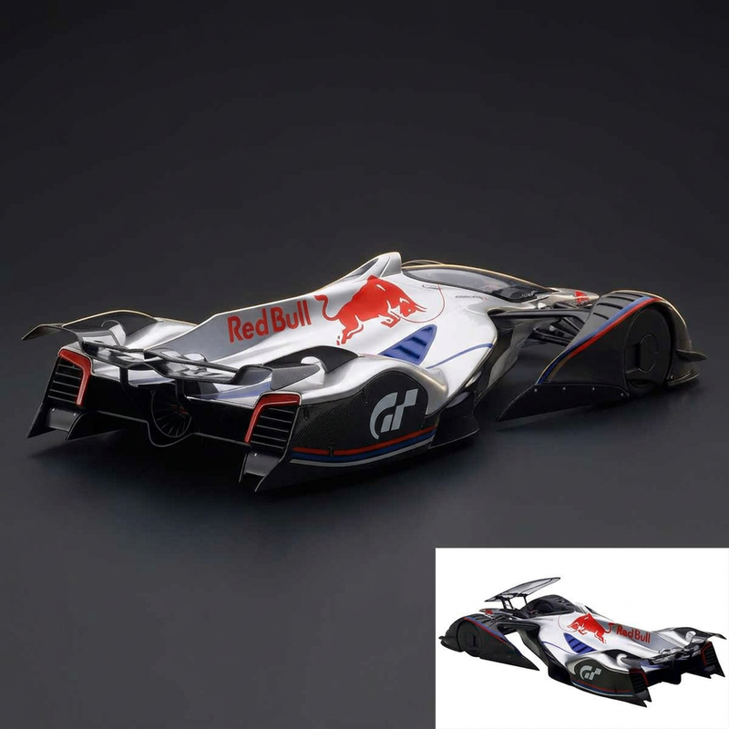 AUTOart 1:18 Red Bull X2014 Fan Car, Sebastian Vettel, Hyper Silver