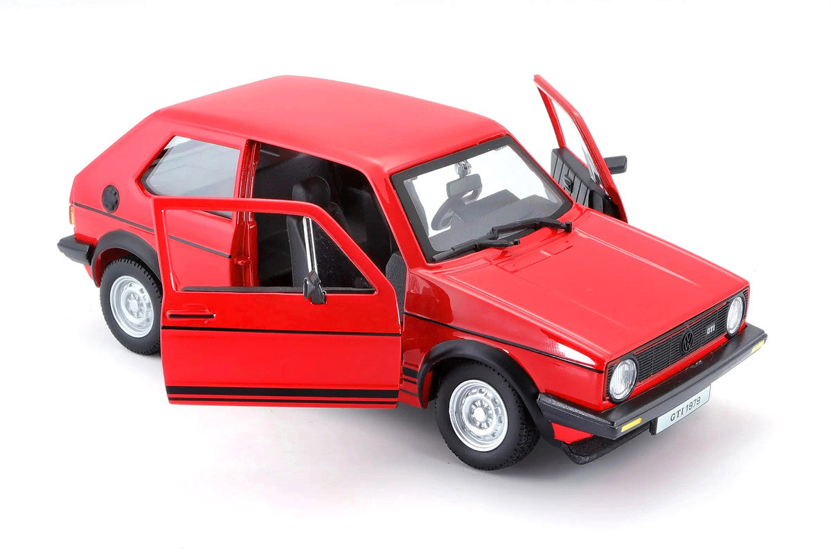 Bburago 1:24 1979 Volkswagen Golf Mk1 GTI Red — product image 2