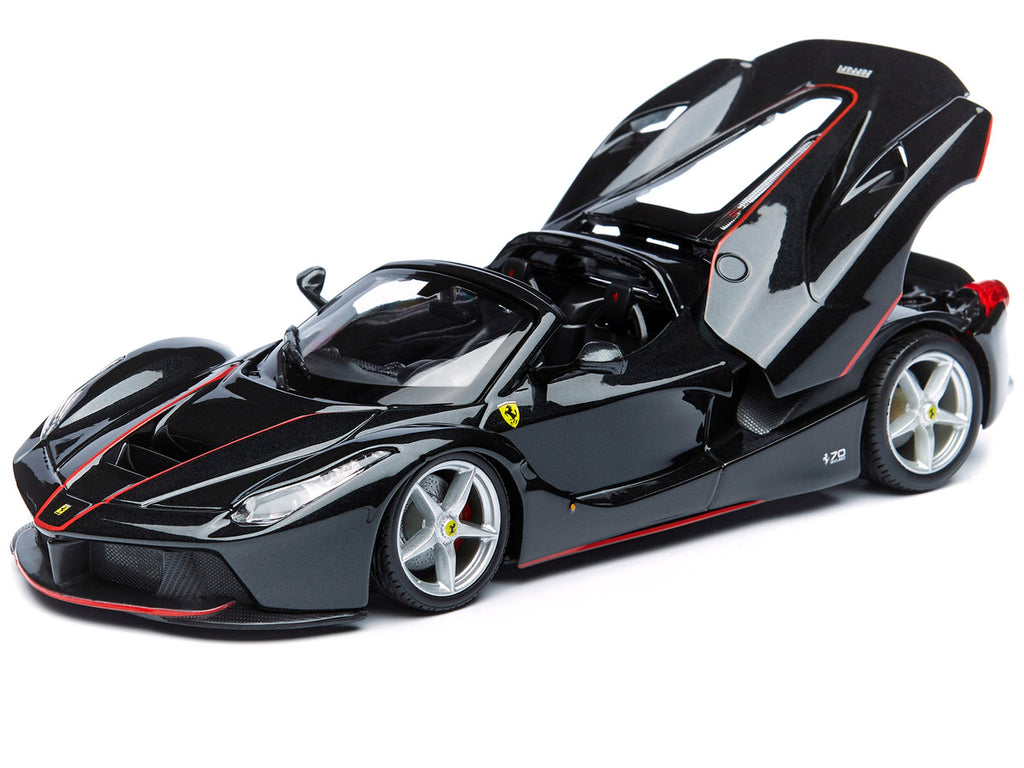 Ferrari LaFerrari F70 Aperta Black 1/24 Diecast Model Car Bburago-1