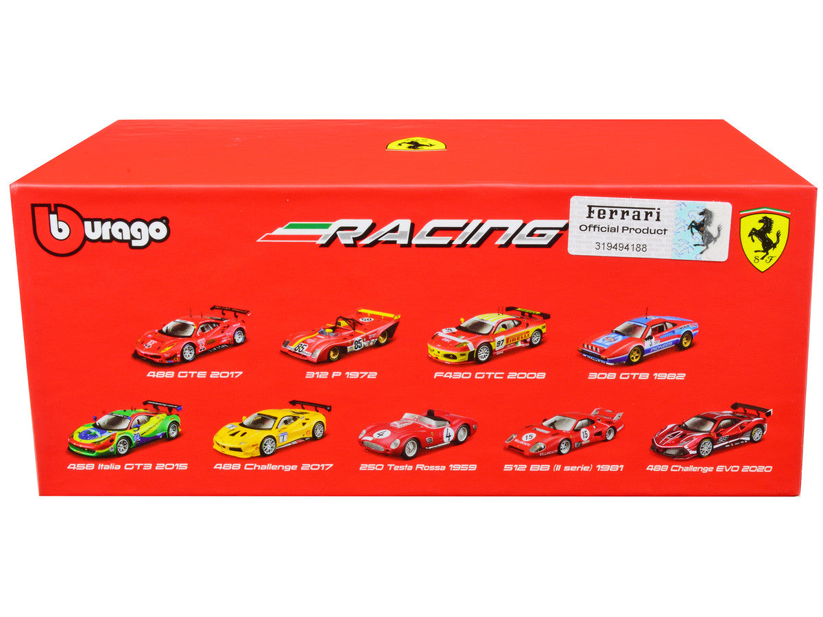 2020 Ferrari 488 Challenge EVO #28 Red 1/43 Diecast Model Car-2