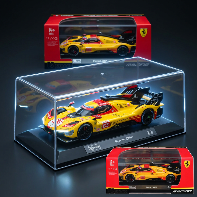 Bburago 1:43 Ferrari 499P #83, 2024 Le Mans