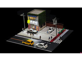Akina Tofu Shop Diorama Set "American Diorama X G-Fans" Series for 1/64 Scale Models by American Diorama-0
