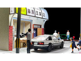 Akina Tofu Shop Diorama Set "American Diorama X G-Fans" Series for 1/64 Scale Models by American Diorama-4