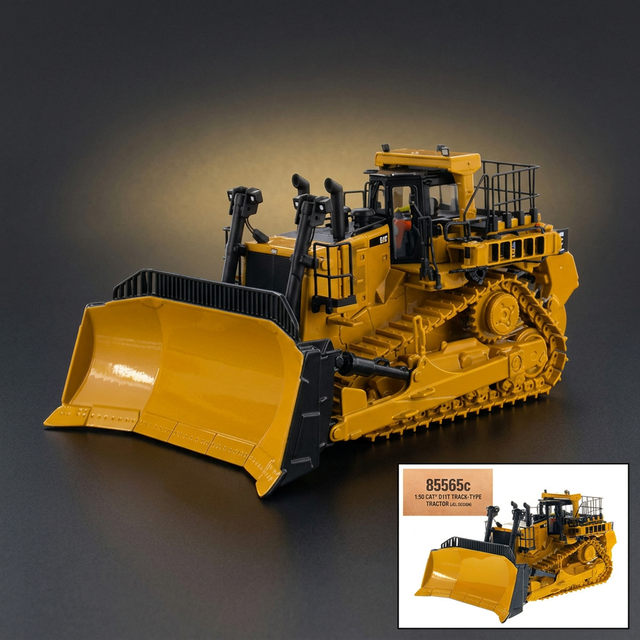 Diecast Masters 1:50 CAT D11T Track Type Tractor Dozer JEL Design