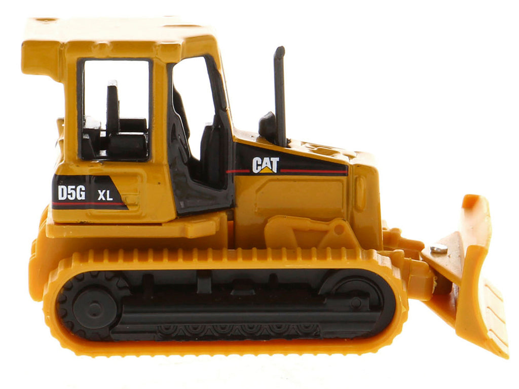 CAT Caterpillar D5G XL Track-Type Tractor Yellow "Micro-Constructor" Series Diecast Model by Diecast Masters-1