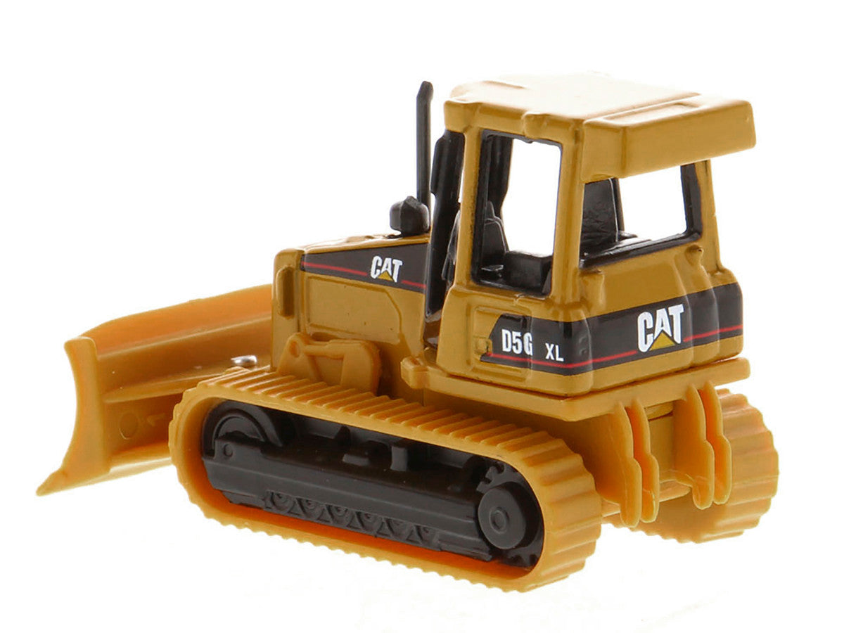 CAT Caterpillar D5G XL Track-Type Tractor Yellow "Micro-Constructor" Series Diecast Model by Diecast Masters-2