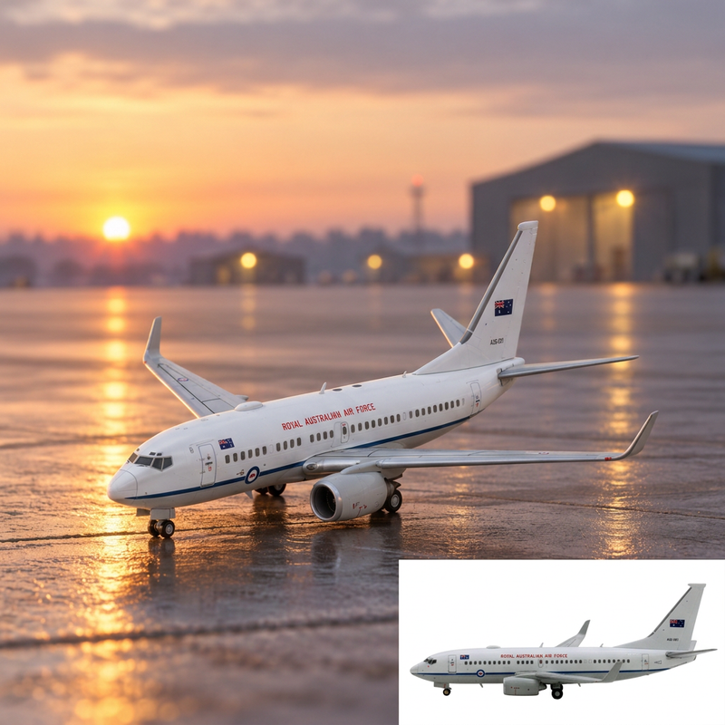 GeminiJets 1:400 Boeing 737-700 RAAF A36-001 Plane
