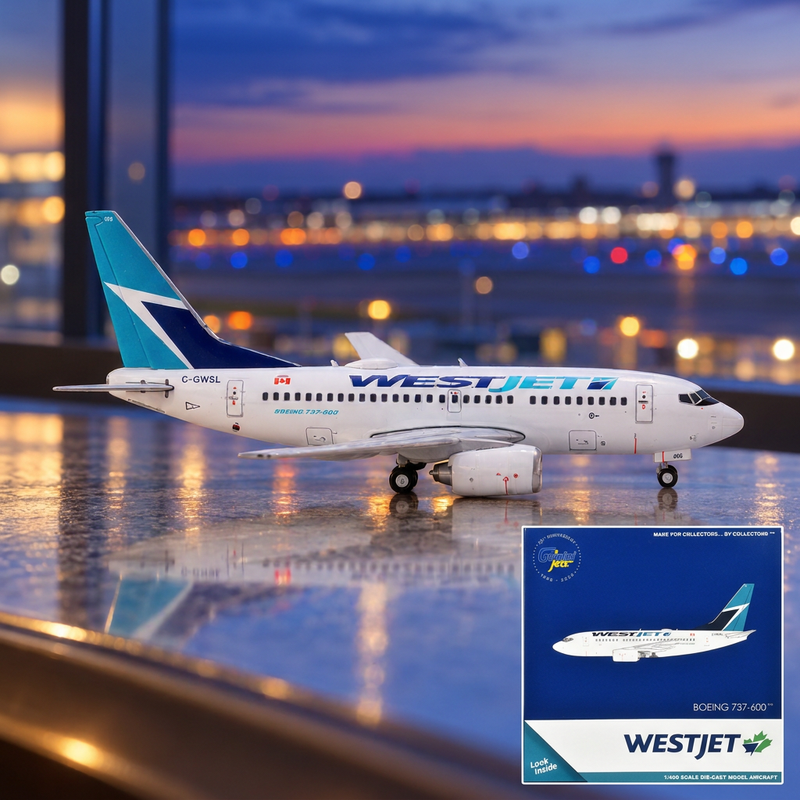 GeminiJets 1:400 Boeing 737-600 - WestJet