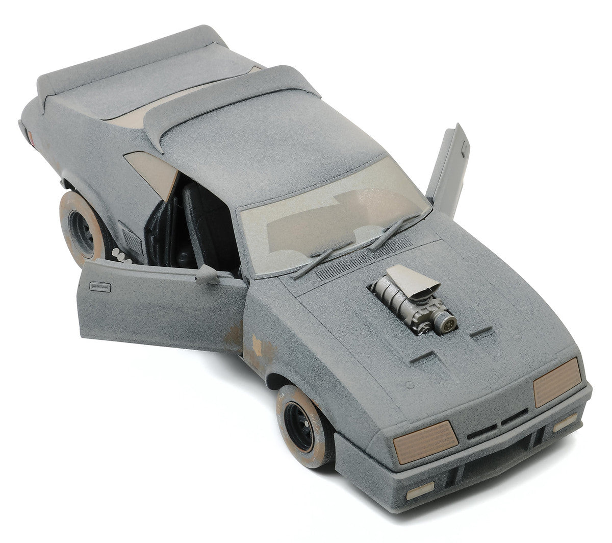 1973 Ford Falcon XB RHD (Right Hand Drive) (Weathered Version) "Last of the V8 Interceptors" (1979) Movie 1/18 Diecast Model Car by Greenlight-1