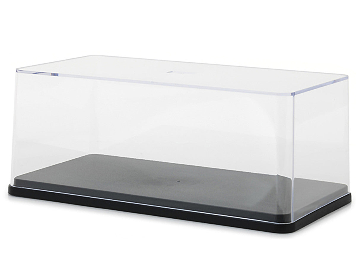 Collectible Display Show Case with Black Plastic Base for 1/24 Scale Models by Greenlight-1