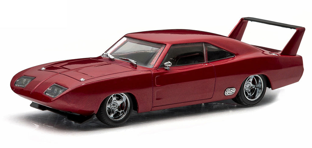 Dom's 1969 Dodge Charger Daytona Maroon "Fast and Furious 6" Movie (2013) 1/43 Diecast Model Car by Greenlight-1
