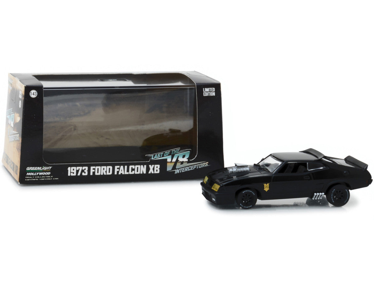 1973 Ford Falcon XB Black "Last of the V8 Interceptors" (1979) Movie 1/43 Diecast Model Car  by Greenlight-1