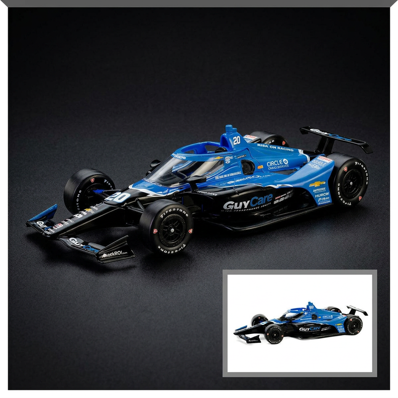 GreenLight 1:18 2024 Dallara IndyCar #20 Ed Carpenter, Guy Care — product image 1