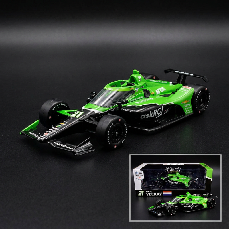 GreenLight 1:18 2024 Dallara IndyCar #21 Rinus VeeKay, Risk On — product image 1