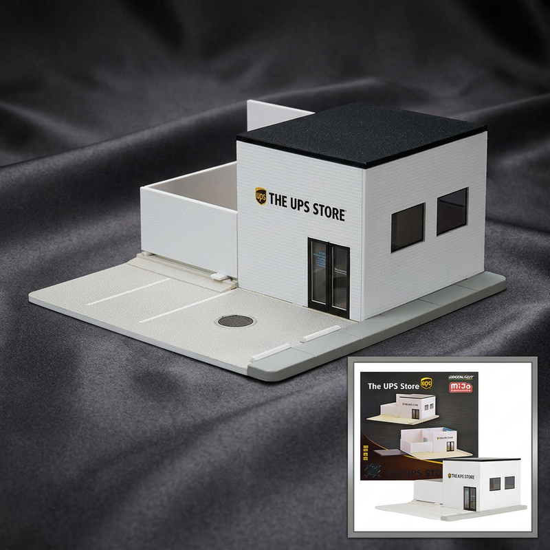 GreenLight 1:64 UPS Store Mechanic's Corner Diorama — product image 1