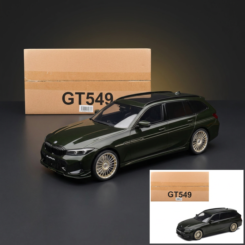 GT Spirit 1:18 2025 BMW Alpina B3 GT Touring Green Metallic
