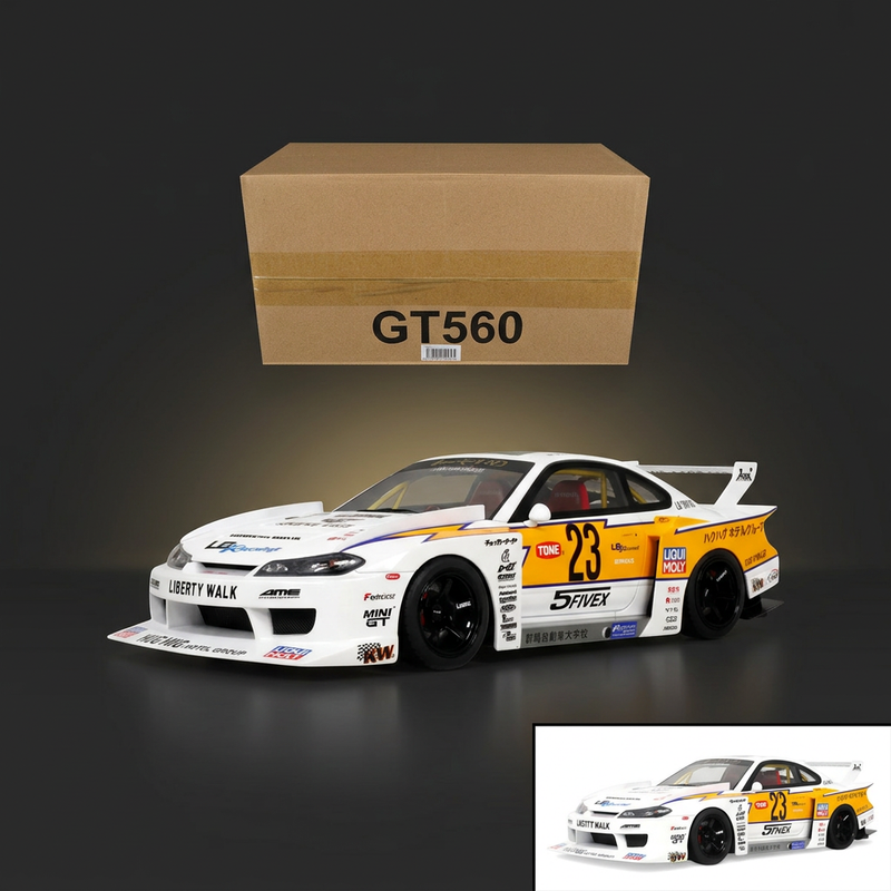 GT Spirit 1:18 2021 Nissan Silvia S15 LB-Super Silhouette #23