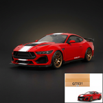 GT Spirit 1:18 2025 Shelby Mustang Supersnake Race Red with White Stripes