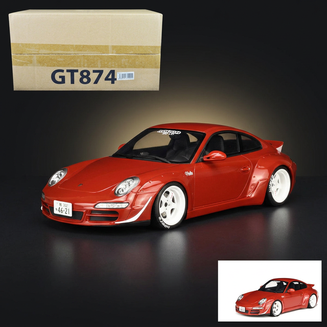 GT Spirit 1:18 2021 Porsche 911 RWB AKA Phila Red