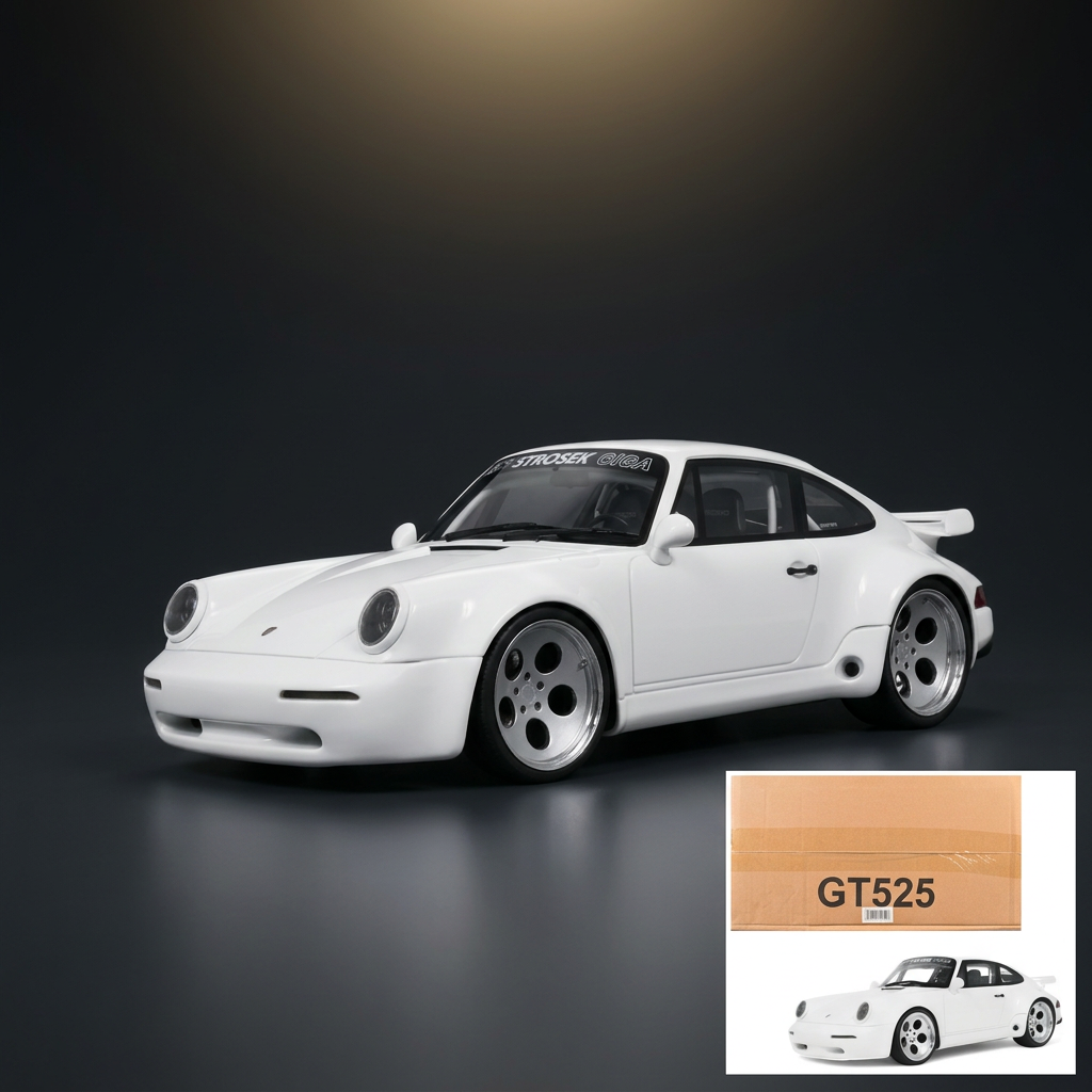 GT Spirit 1:18 2024 Strosek GIGA (Porsche 911) White